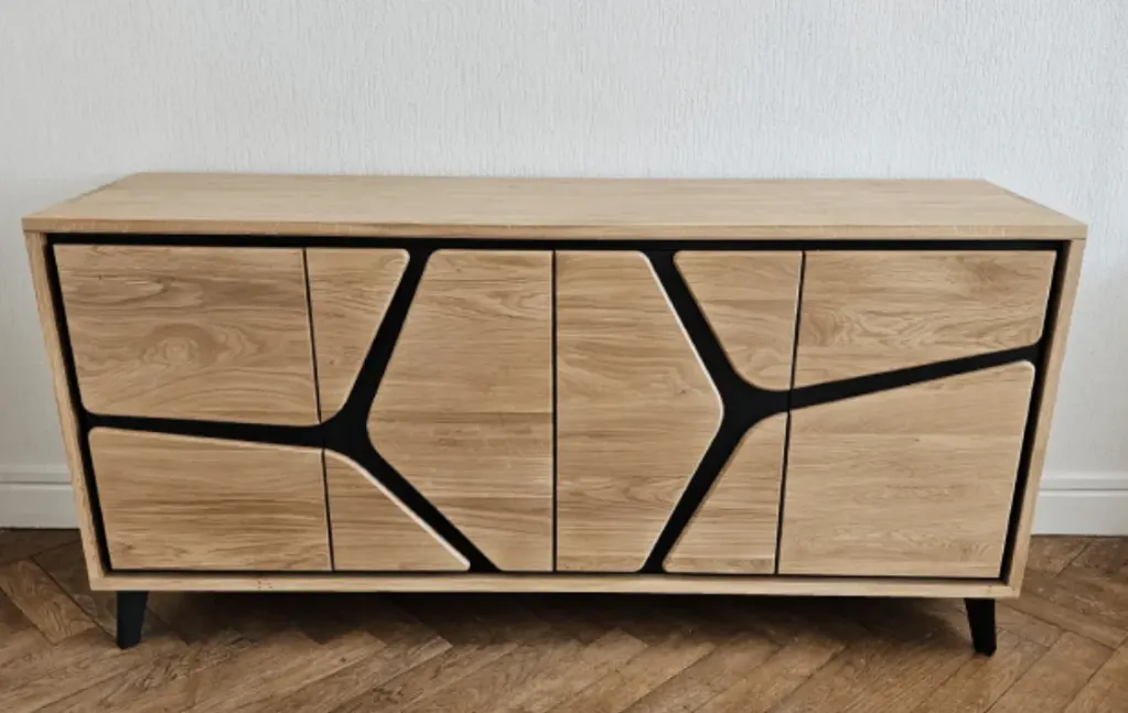 Buffet Ligne Originelle – L’alliance du massif et du contemporain