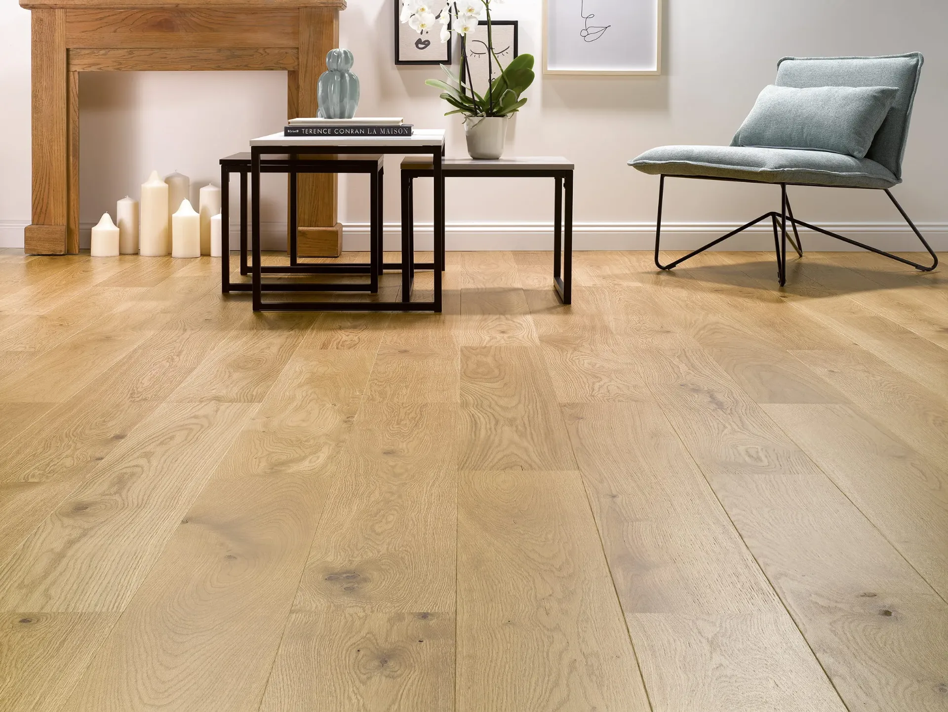 PARQUET SBLH1004 SUPERB CHENE SABLE